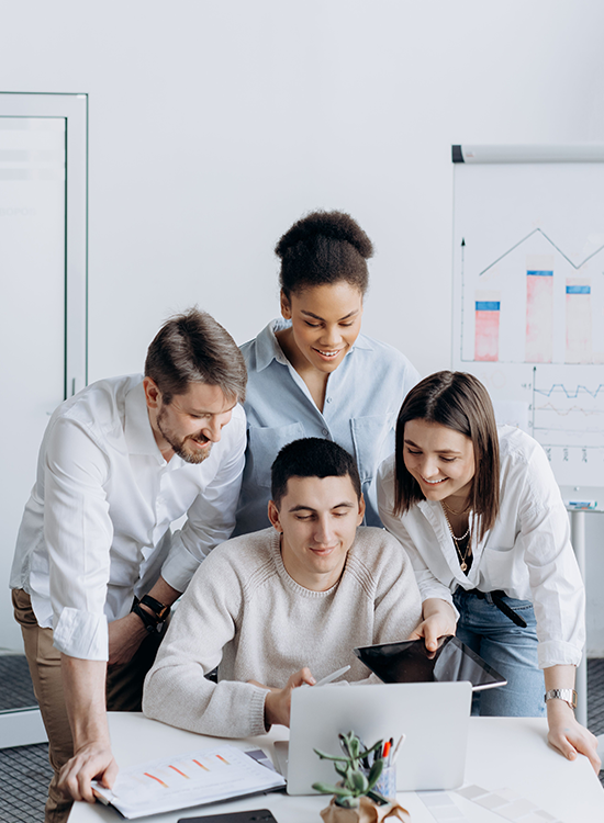 Toronto employer connecting with qualified candidates through recruitment advertising and online job posting